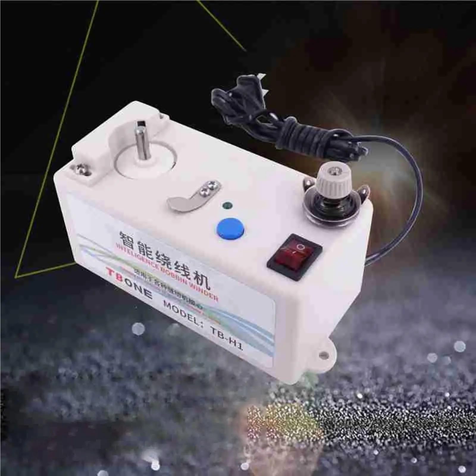 Avvolgitore automatico for bobina Accessori universali Macchina da cucire elettrica intelligente for avvolgitori Appassionati di fai da te Supporto for filo