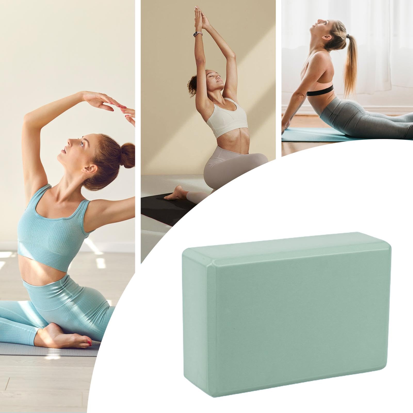 YOGIMA Yoga Block Sughero [22,5 X 15 X 7,5 Cm] &ndash; Lozione Da Yoga Antiscivolo In Sughero &ndash; Blocco Di Sughero Naturale Per Yoga E Pilates Con Cinghia Per Yoga 183 Cm