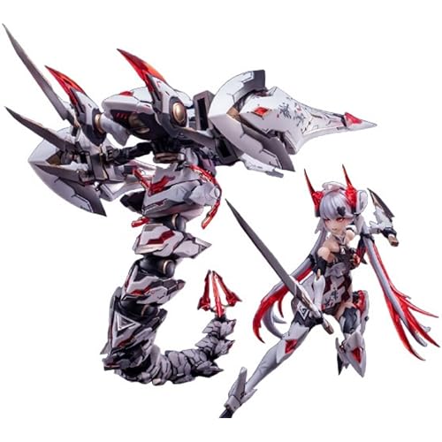 [AC]核金重構 ANIMESTER 1/12 機甲少女 紫微星 白 美少女 可動 プラモデル