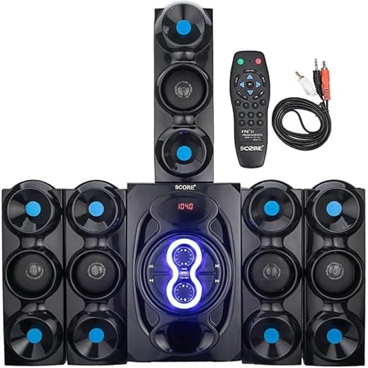 9 CORE Black Jumbo Home Theatre 51 Channel or Wall Mount S