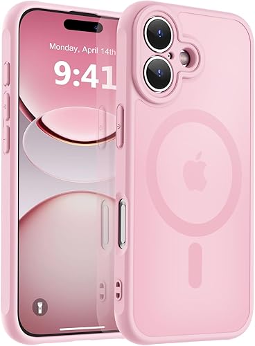 Vista 859 de MOCCA - Funda magnética resistente para iPhone 11 de 6.1 pulgadas, compatible con MagSafe, protector de pantalla de vidrio + protector de lente