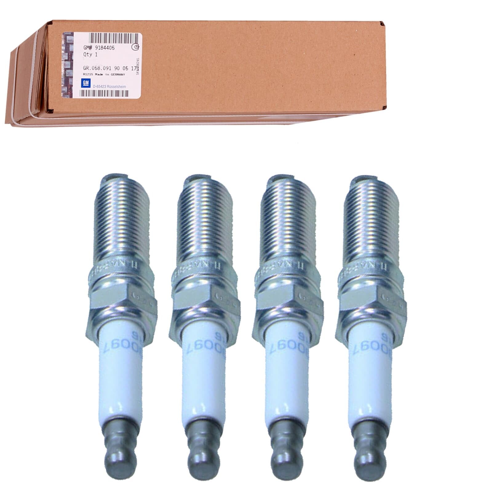 4x Zündkerze | 4x 55490097 passend für 1.4-1.6 Astra K Cascada Insignia B
