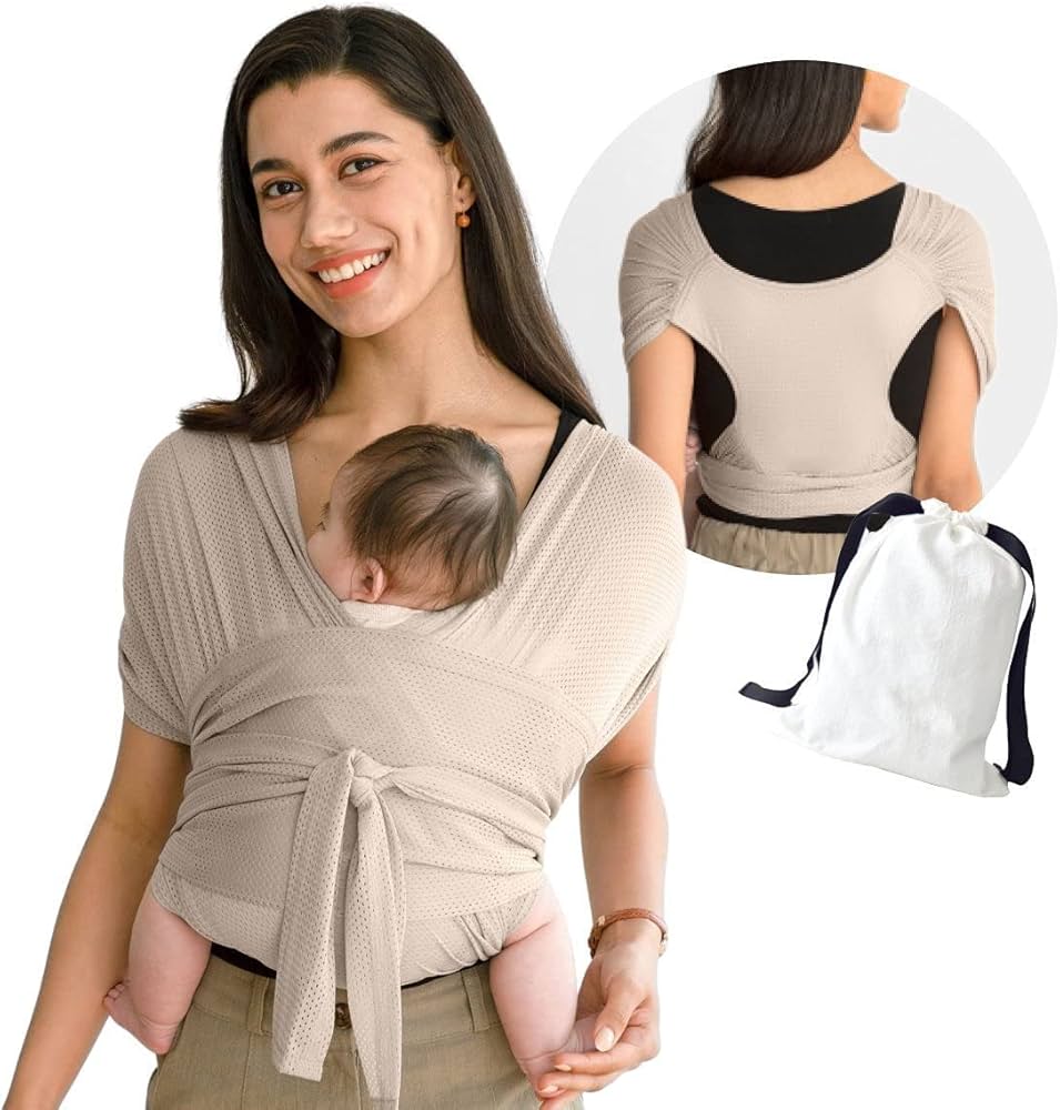 Momcozy Baby Wrap Carrier Slings, Infant Carrier Slings,