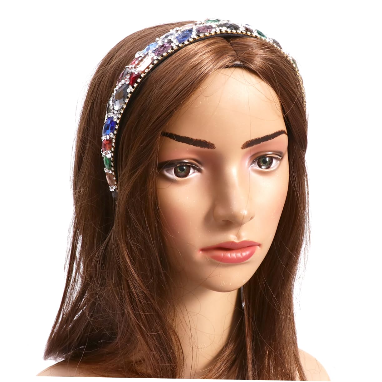 FRCOLOR 3stücke Kreative Haarschmuck Haarreifen Mit Bunten Kristallen Stilvolle Haaraccessoires Für Und Mädchen Für Verschiedene Anlässe