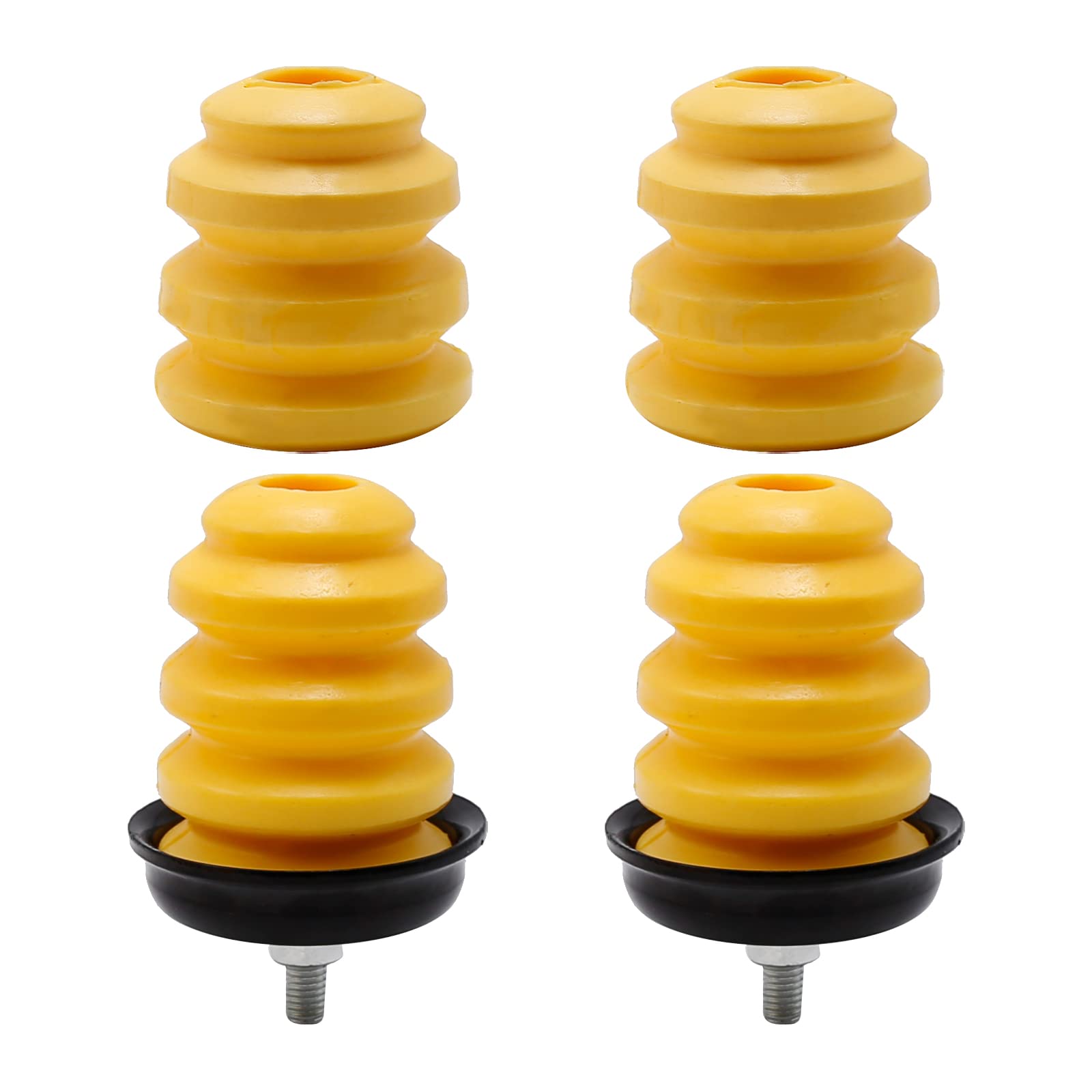 Photo 1 of Anxingo 2pcs 905-208 Control Arm Bumpers + 2pcs 523-049 Control Rear Axle Bumpers Replacement for 1999-2006 Chevrolet Silverado 1500 GMC Sierra 1500 - Replaces #15712438,15153958