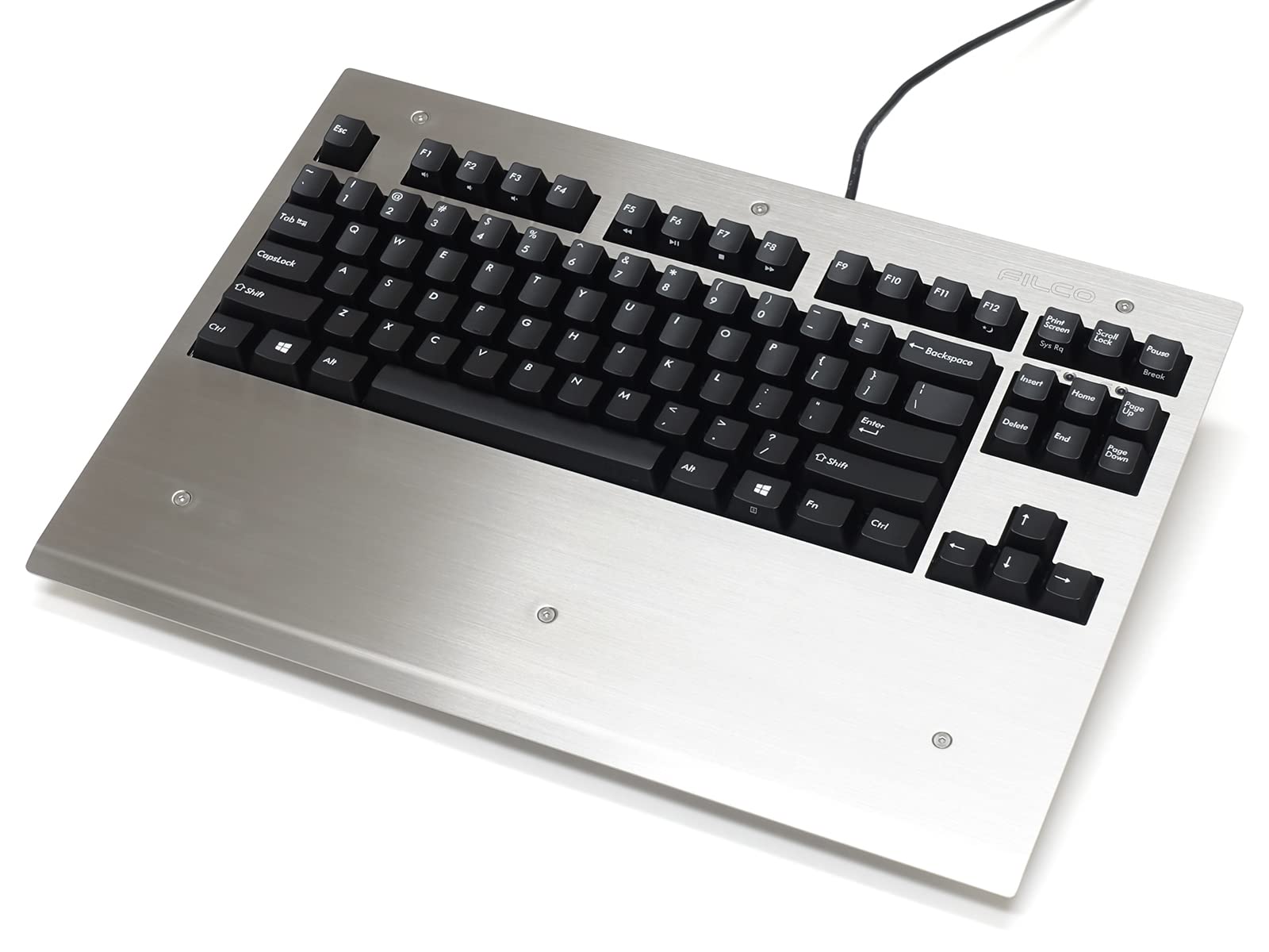 FILCO Majestouch テンキーレス キーボード 青軸 英語配列 Amazon.co.jp: FILCO Majestouch 3 Metal SUS Tenkeyless 青軸 上面