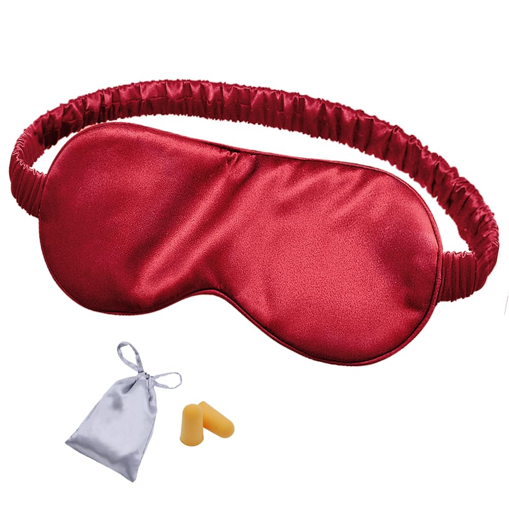 OLESILK 100% Mulberry Silk Sleep Mask for Women - Zero-Pressure Blackout — Amazon image 9