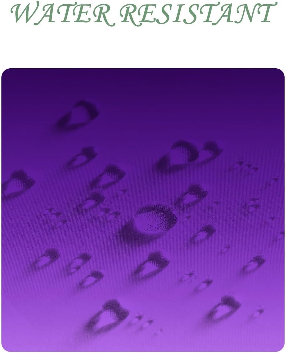 72x72 Inch Gradient Color Modern Shower Curtain for Bathroom Purple Ombre Tranquility Color Series Stall Shower Curtain Set Cloth with Hooks, Cute Kids Farmhouse Shower for Girl Boy