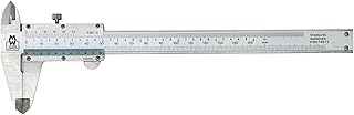 Moore & Wright MW100-15BI - Calibre Vernier para taller, 0 mm-150 mm, color rosa