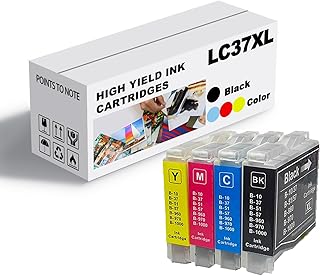 Cartucho De Tinta Para Brother LC37XL Pacote Combinação Cartucho Compatível Para Brother 235C 240C 260C 3360C 440CN 460CN 465CN 5460CN 5860CN 630CD Impressoras Combo Pack