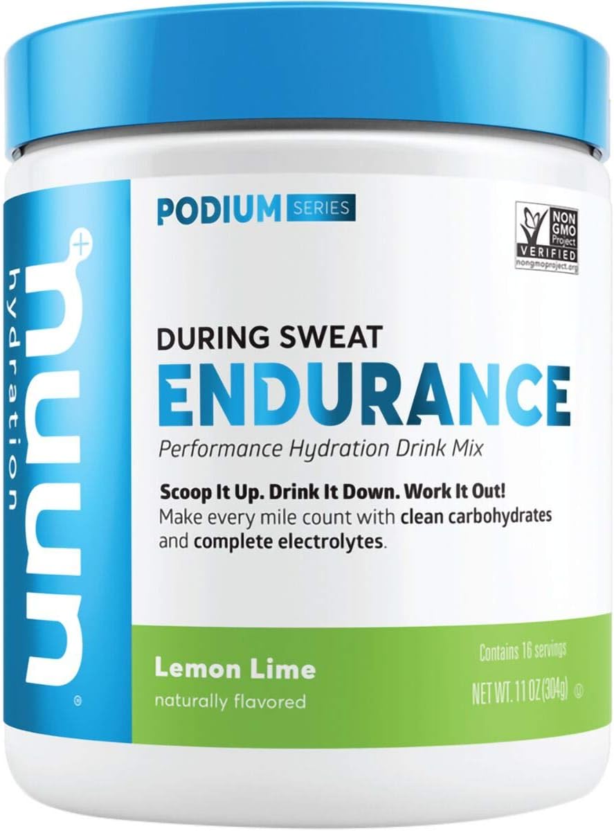 Nuun, Drink Mix Endurance Lemon Lime 12 Count, 0.7 Ounce