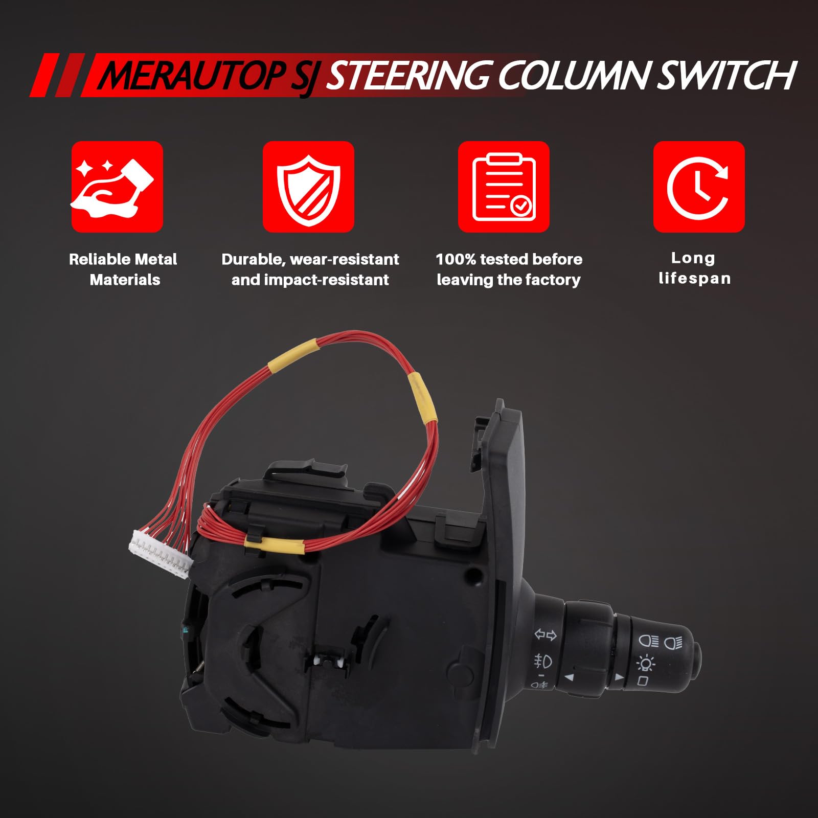 Indicatore Levetta Interruttore Interruttore piantone sterzo Sostituzione per Kangoo Modus Clio III 7701057088 7701057090