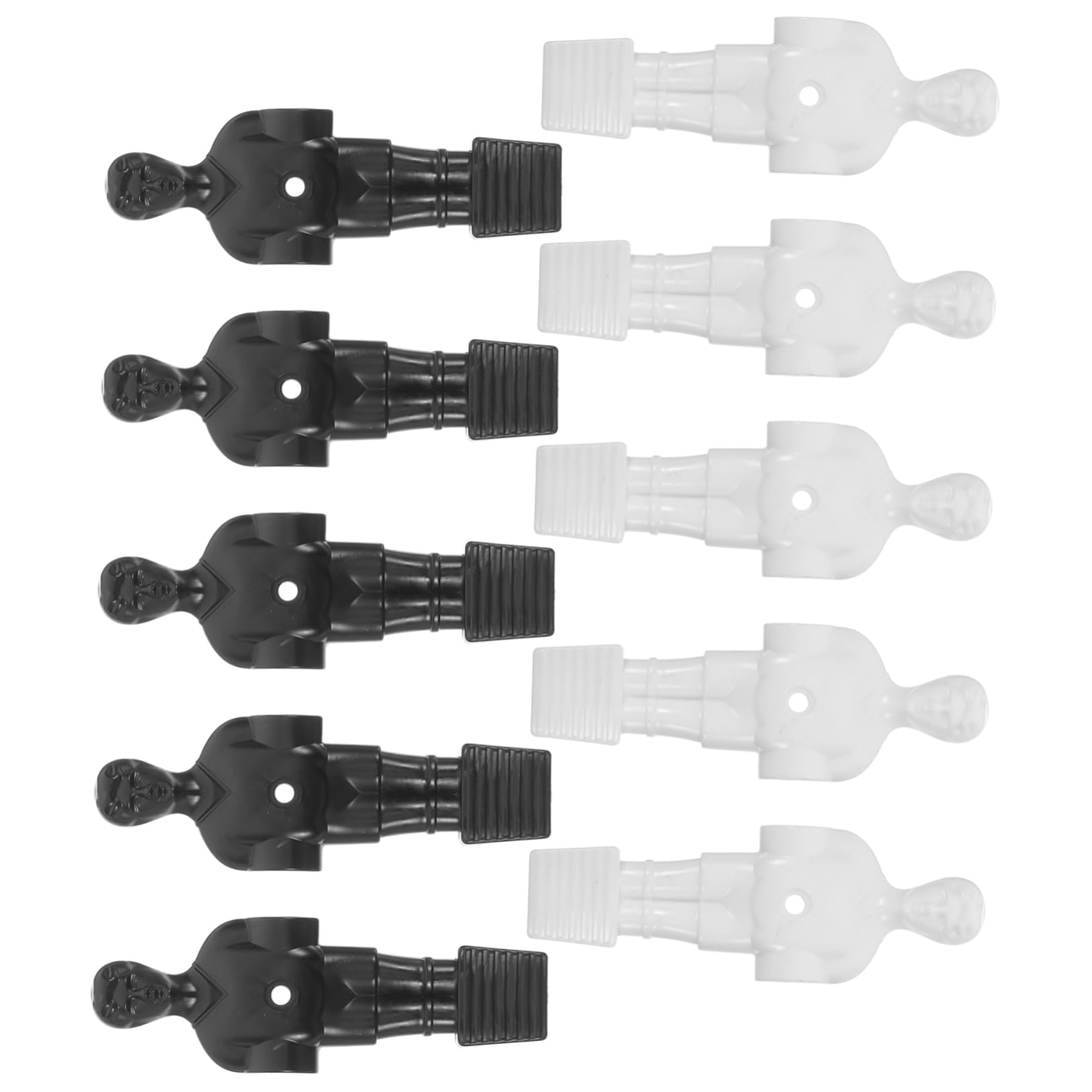 CIYODO 10pcs Foosball Men Figurines Replacement Parts for Table Football Game for Coordination Training