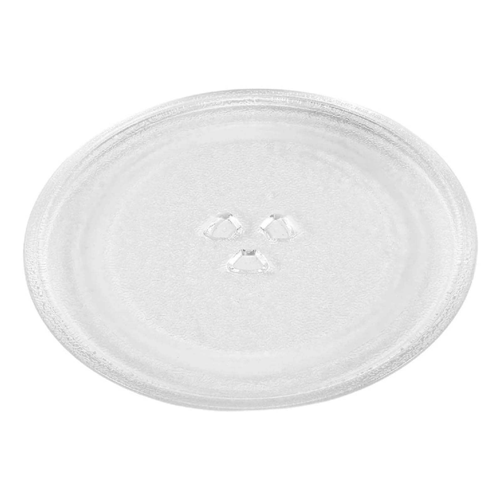 Placa de cristal giratoria universal for microondas, redonda, de 9,6 pulgadas