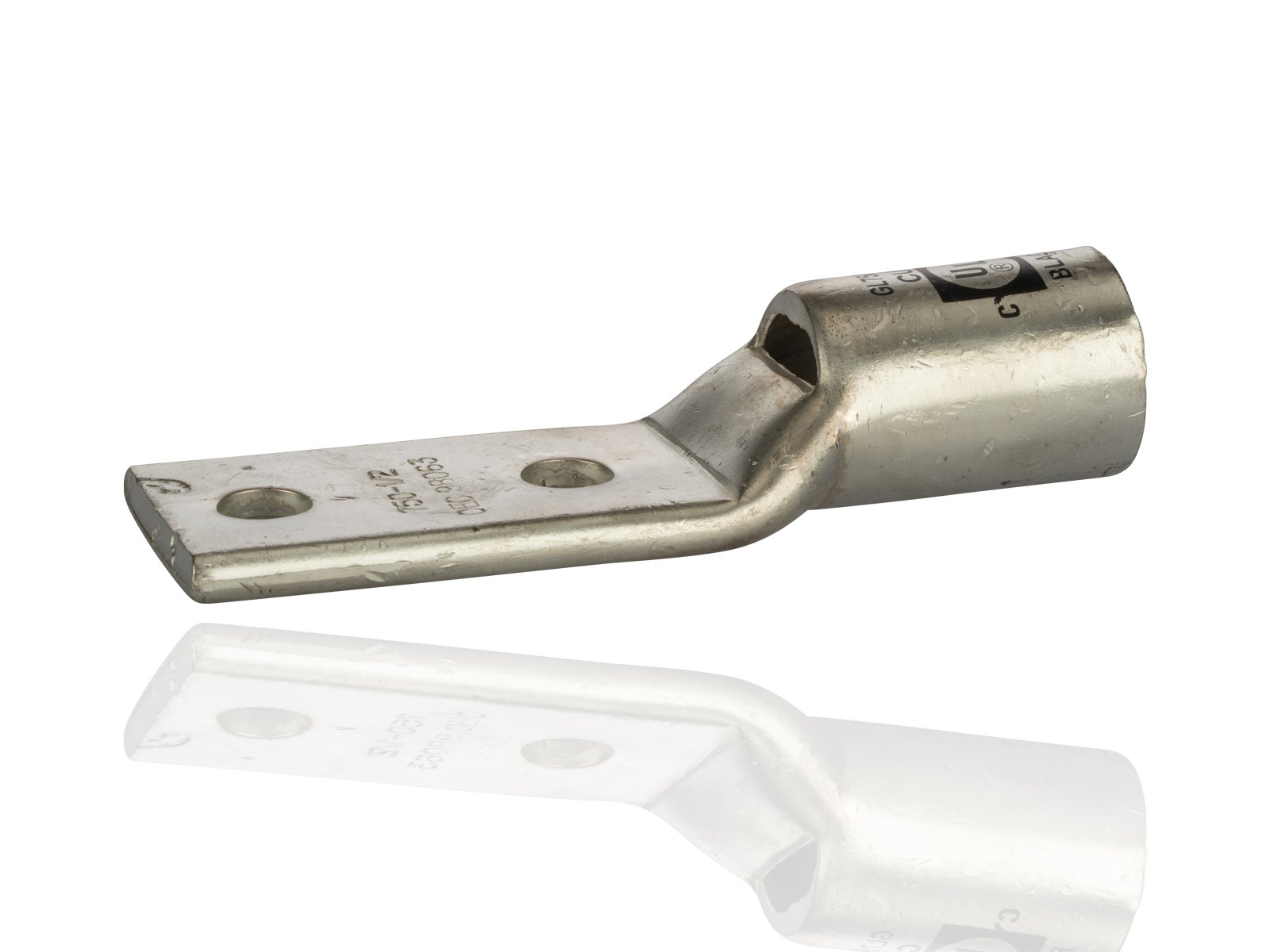 NSI GL750N Series GL-N Compression Peep Hole Lug, 2 Hole, 1/2