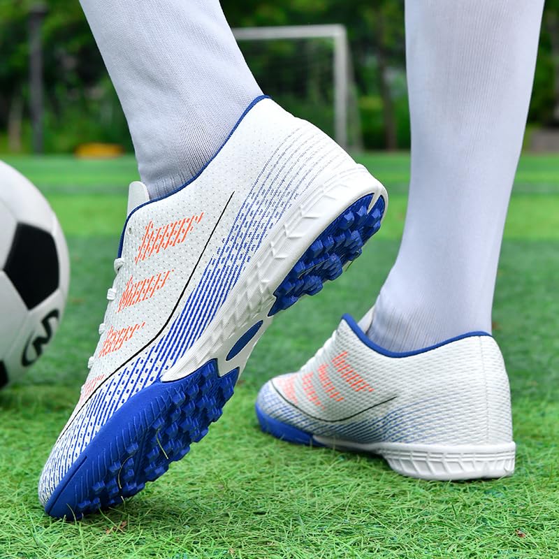 Men's Soccer Shoes Low-Tops Lace-Up Non-Slip Spikes Outdoor Indoor Sports Athletic Football Cleats3