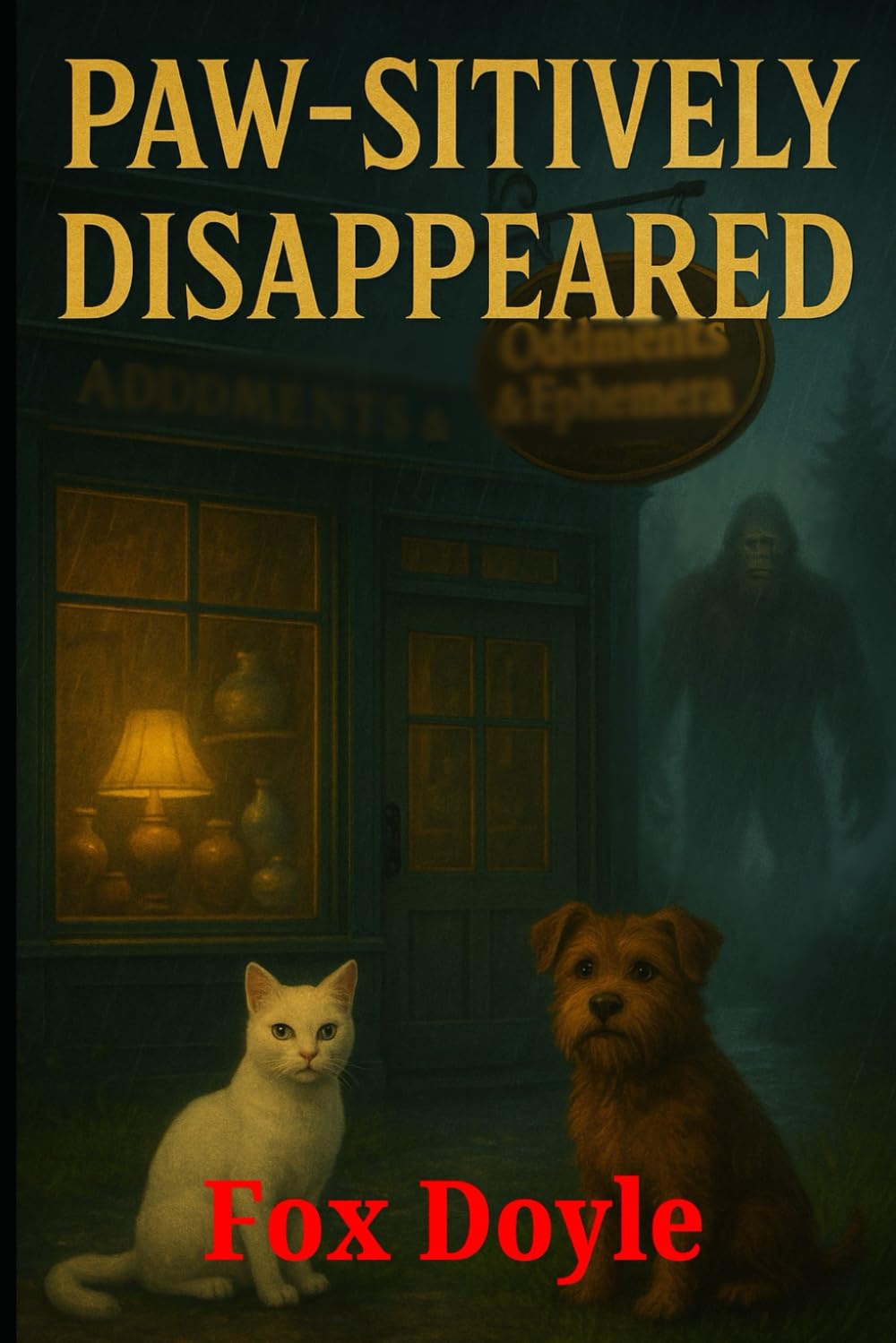 Paw-sitively disappeared: A Small-Town Cozy Mystery of Rumors, Rescue, and a Town Hunting the Wrong Monster