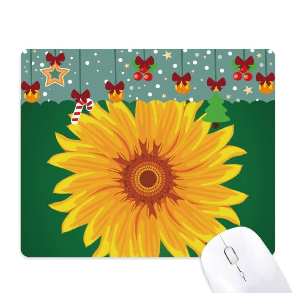 Alfombrilla de goma para ordenador portátil: motivo floral y navideño 5