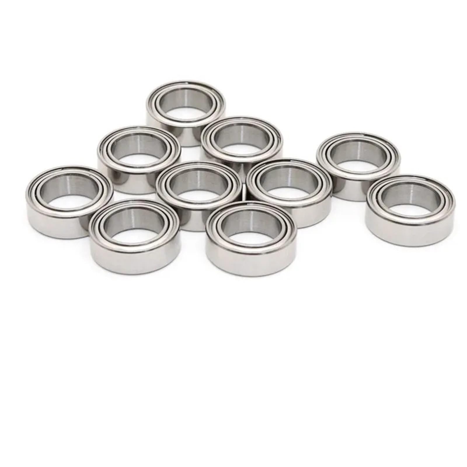 Miniaturlager, metallversiegelt, MR52, MR63, MR84, MR105, MR74, MR115, MR126, MR149ZZ, 10 Stück(MR52ZZ 2x5x2.5mm)