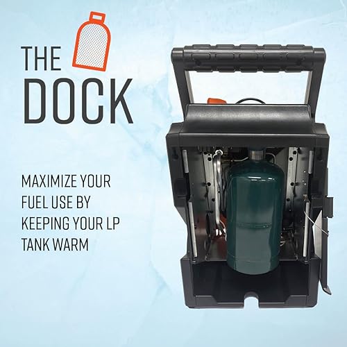 Miniatura 6 de Heat Hog Calentador de espacio radiante de propano portátil de 9,000 BTU, para interiores, exteriores, garaje, camping, deportes al aire libre,