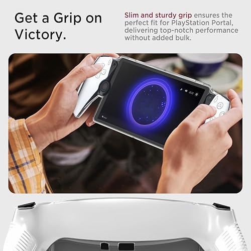 Miniatura 4 de Miimall Funda ultratransparente compatible con Playstation Portal delgada, suave TPU protección completa, antiarañazos, a prueba de golpes, funda