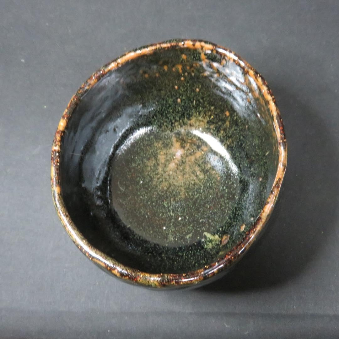 b34 細水指 京焼 芦に落雁 中村陶彩 茶道具 古物 水指 - 茶道具販売 栗林園