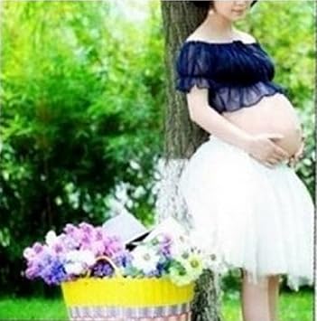 Amazon Co Jp マタニティ フォト ドレス 各色 花かんむり と シール 付き 3点セット 衣装 写真 撮影 2 紺 マタニティ 服 ファッション小物 Amazon Co Jp マタニティ フォト ドレス 各色 花かんむり と シール 付き 3点セット 衣装 写真 撮影 2 紺 マタニティ 服 ファッション小物