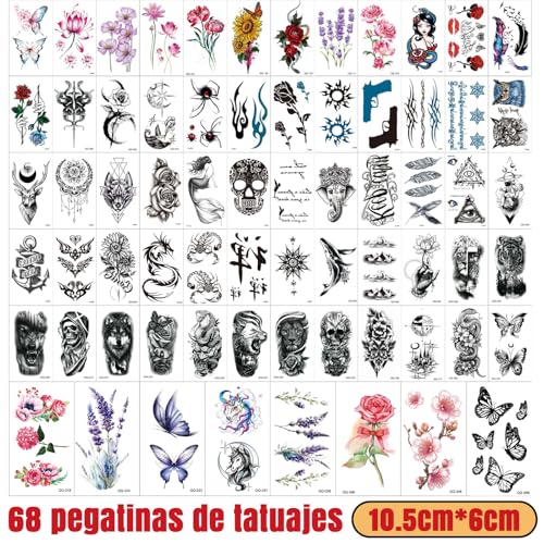 La mejor comparación de Tattoo Mujer disponible en línea. 15 Imagen adicional