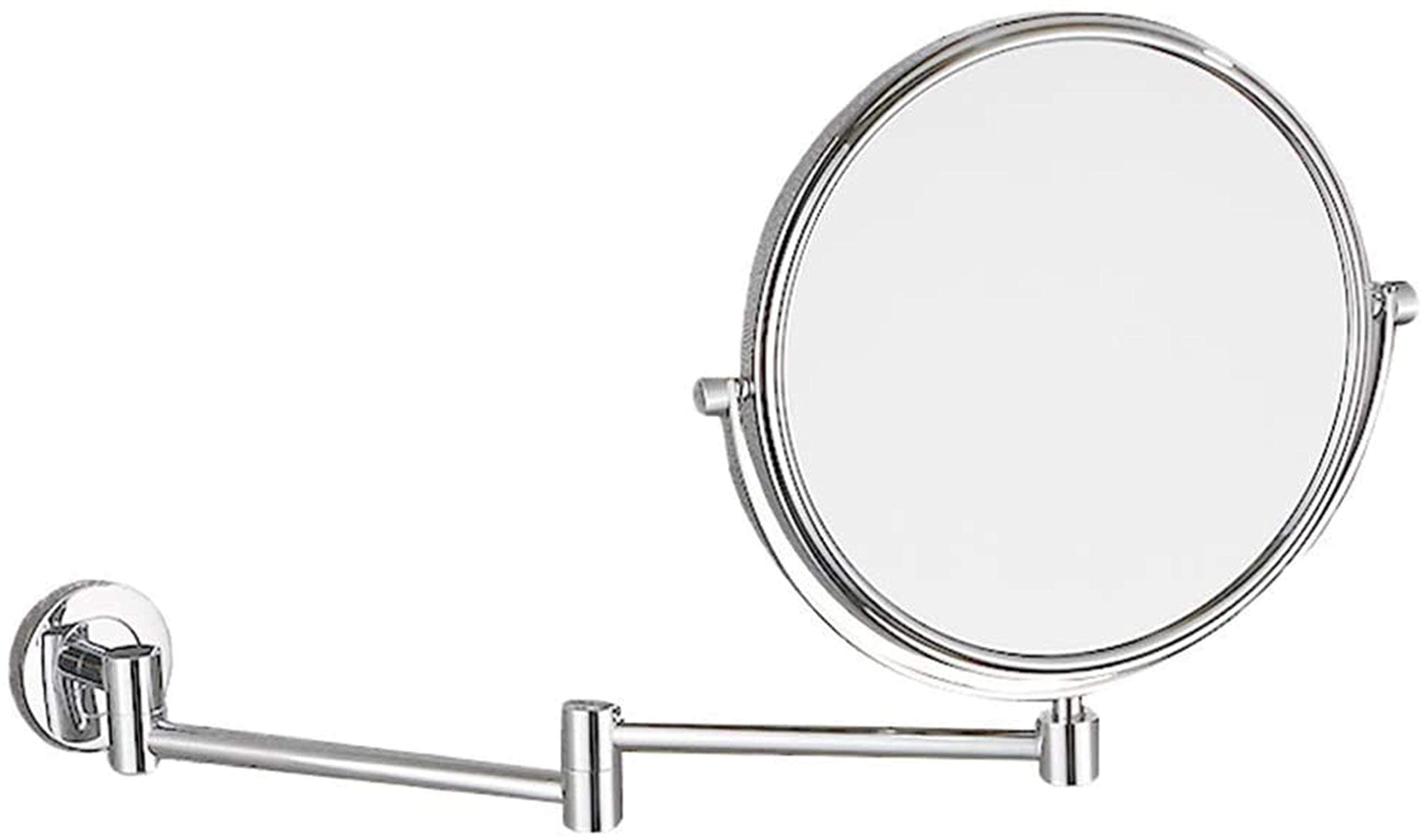 Miroir cosmétique de chambre extensible 8 pouces pour routine maquillage
