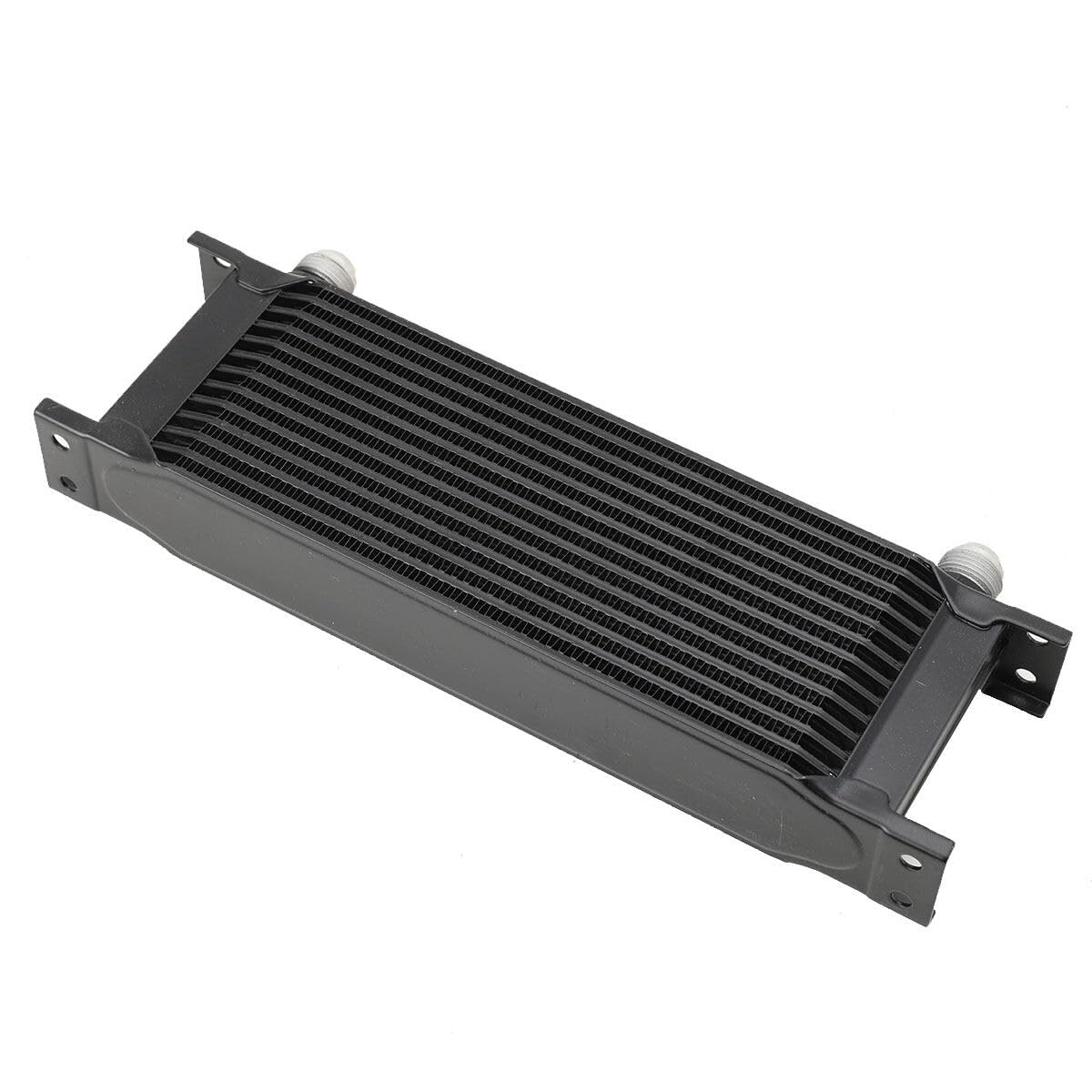 Ölkühler 13 Reihen AN10 Anschluss Set Universal Zusatz Kühlung Extern Oil Cooler