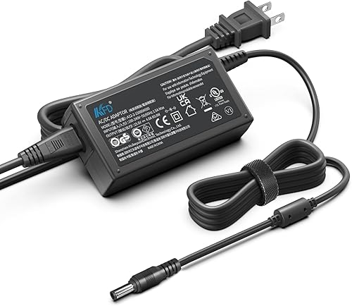 KFD Fuente de alimentación de 15 V 4 A, cargador adaptador de corriente alterna compatible con Neewer Photography Photo Studio Ring Light Reemplazo