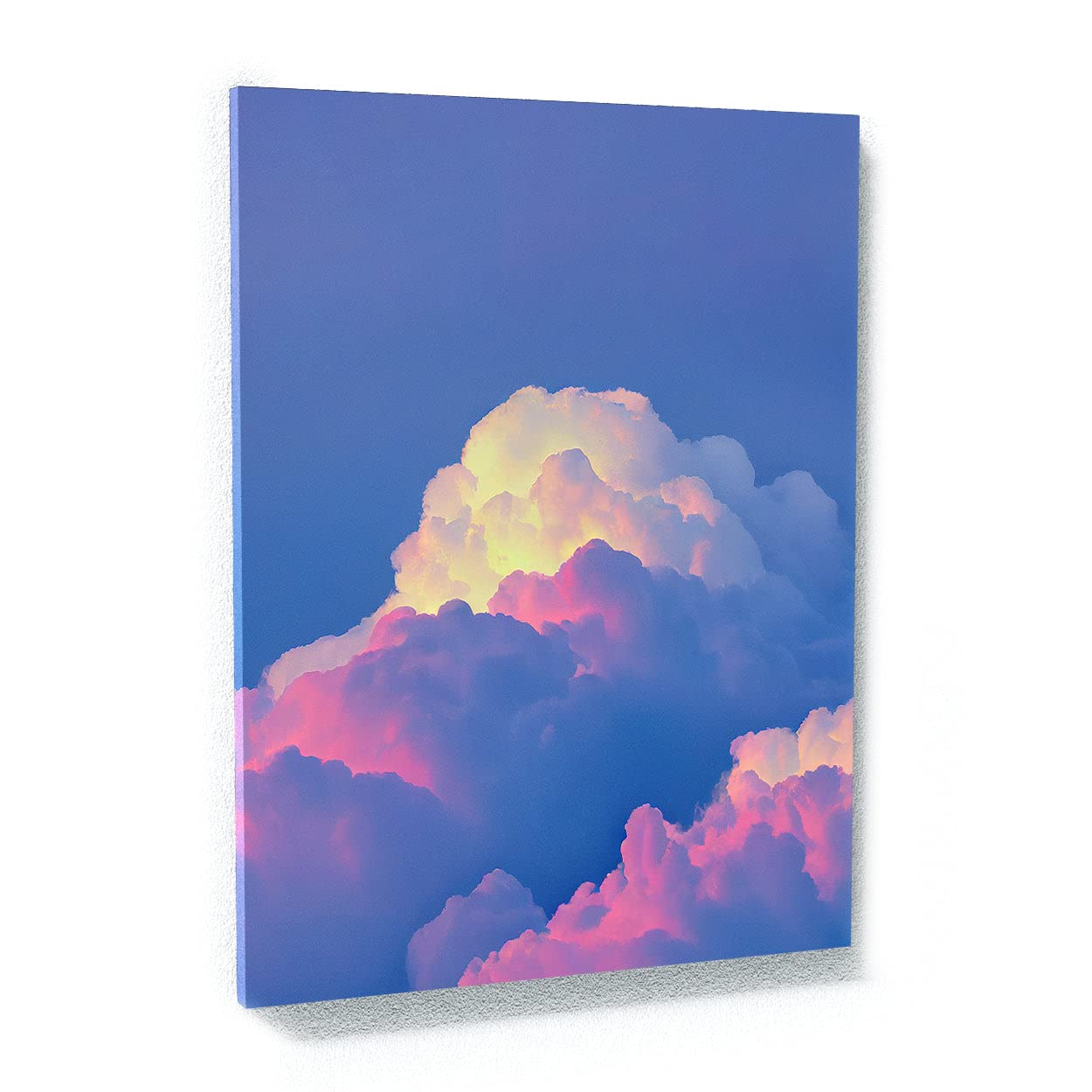 Cloud 20 Leinwand-Kunstdruck, Heimdekoration, Wandkunstdruck, Poster, Gemälde, groß, 76,2 x 101,6 cm, 3,8 cm