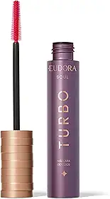 EUDORA GLAM Máscara Cílios Turbo 10g - Volume e Definição - Preta