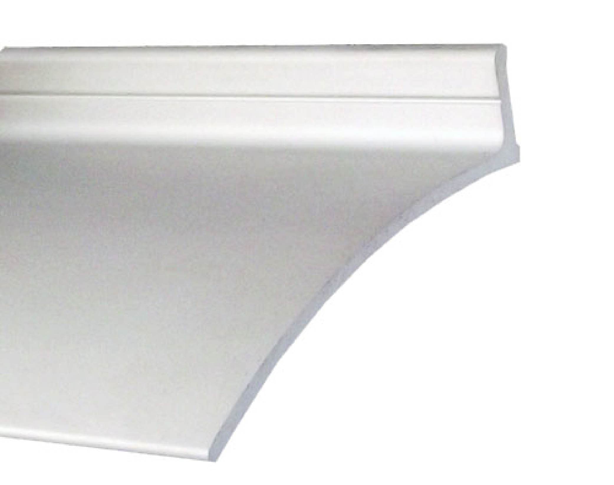 トッカ RAIN DROPS Pemko 085658 346C76 Door Top Weatherstrip, Clear Anodized