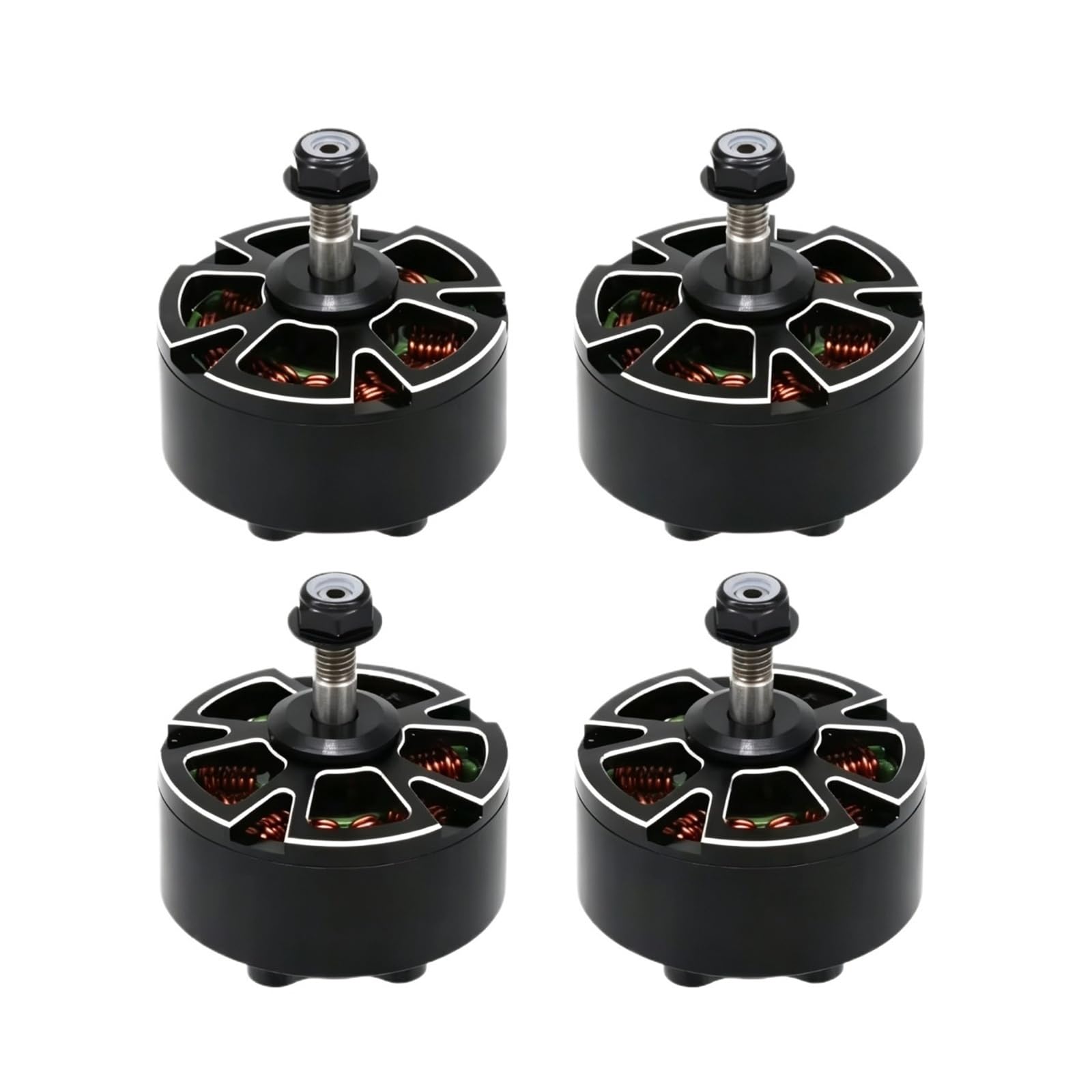 Motore brushless X4115, compatibile con UAngel, drone FPV | Supporta potenza 3‑8S e si adatta a eliche da 13/15/16 pollici for l'assemblaggio di droni da corsa(X4115 650KV (3S-8S))