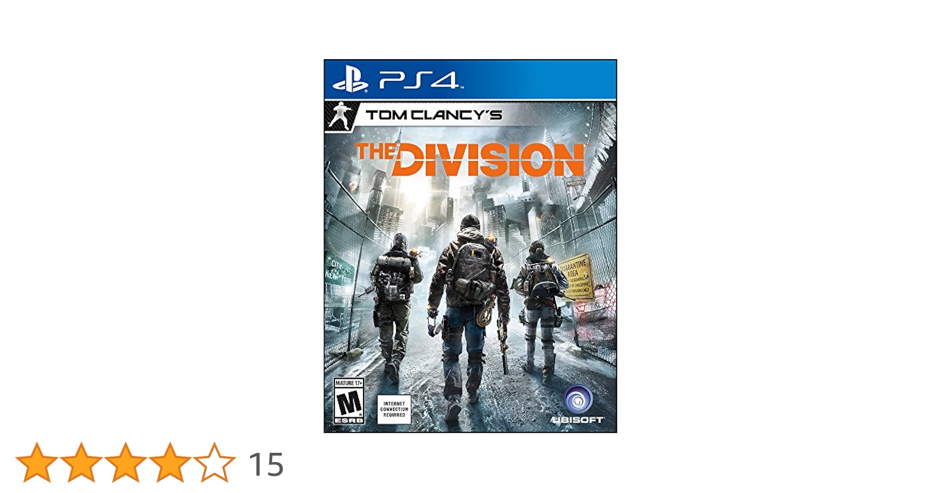 Amazon.co.jp: TC The Division Day 2 Rep PS4 : ゲーム