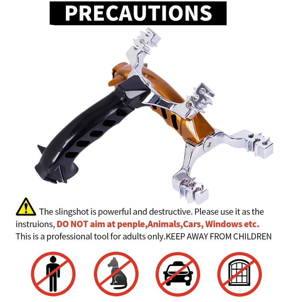 Buy E KAINI Hunting Slingshot Outdoor Shot,Professional Slingshot Set