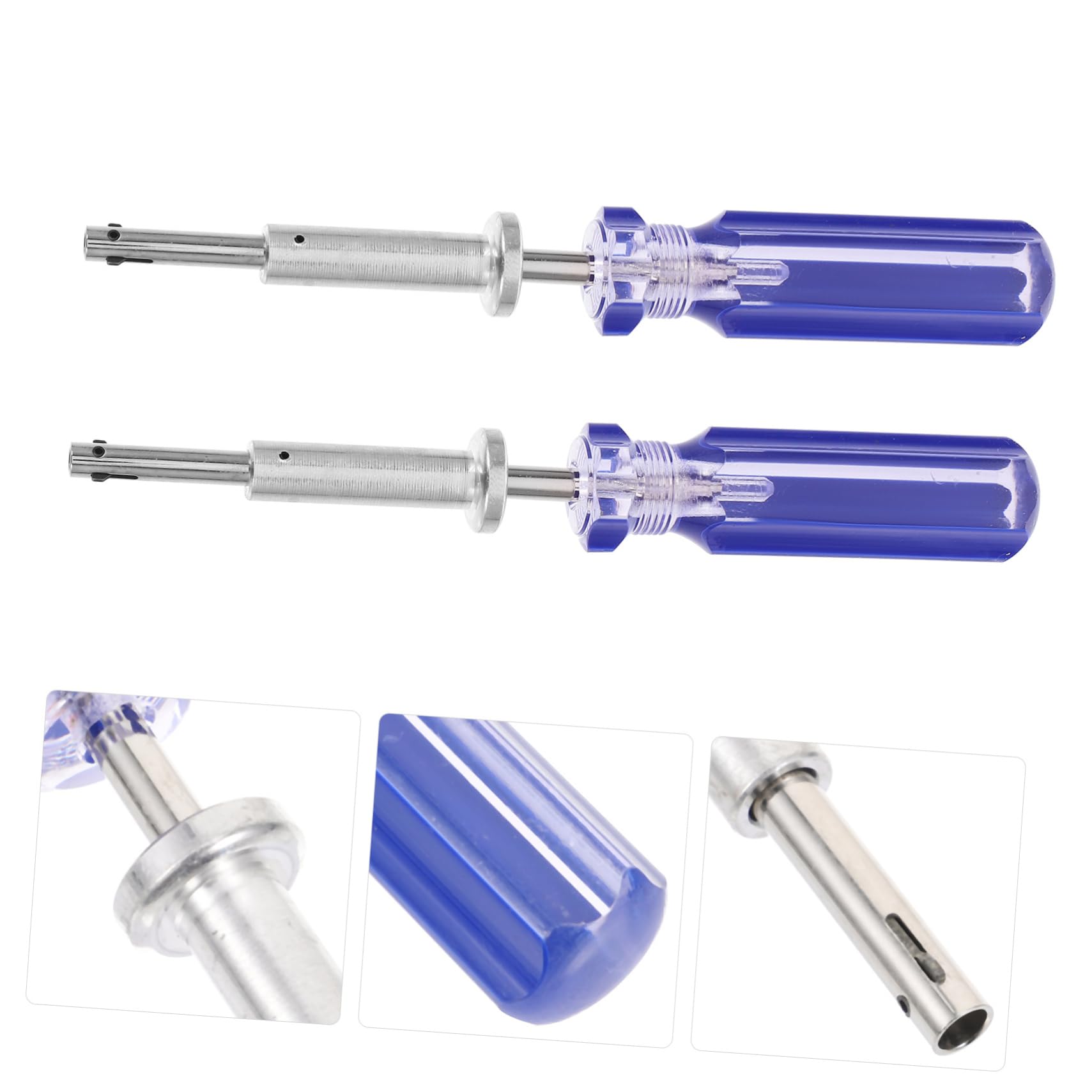 Ciieeo 2 Stück Blaue Diebstahlsicherungsschlüssel aus Kunststoff und Metall Einfach zu Bedienen für Sicherheitsanwendungen Modell Tr 75