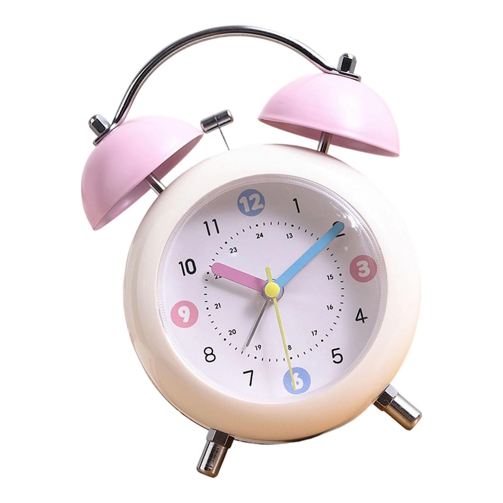 Kaeltsyn A Drum Shaped Larm Clock Easy To Set Nd Operate With Retro Look Design For Daily Use High Ccuracy Bedside Clock