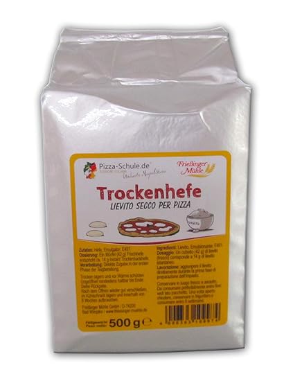 Frießinger Mühle Trockenhefe 500g | Hefe Backhefe Bäckerhefe | Ideal ...