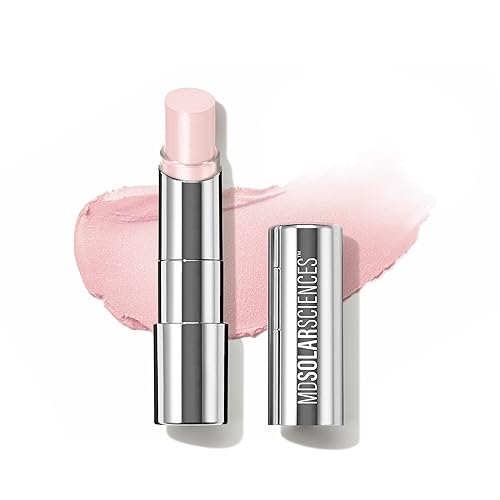 MDSolarSciences Bálsamo labial tintado SPF 30  Protector solar hidratante transparente para labios  Maquillaje de labios vegano, sin gluten con