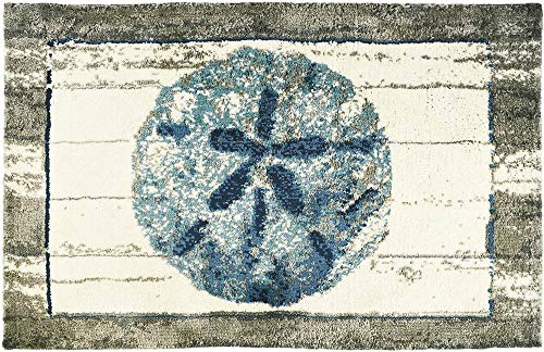 Homefires Rugs Driftwood Sand Dollar Rug in Multicolor