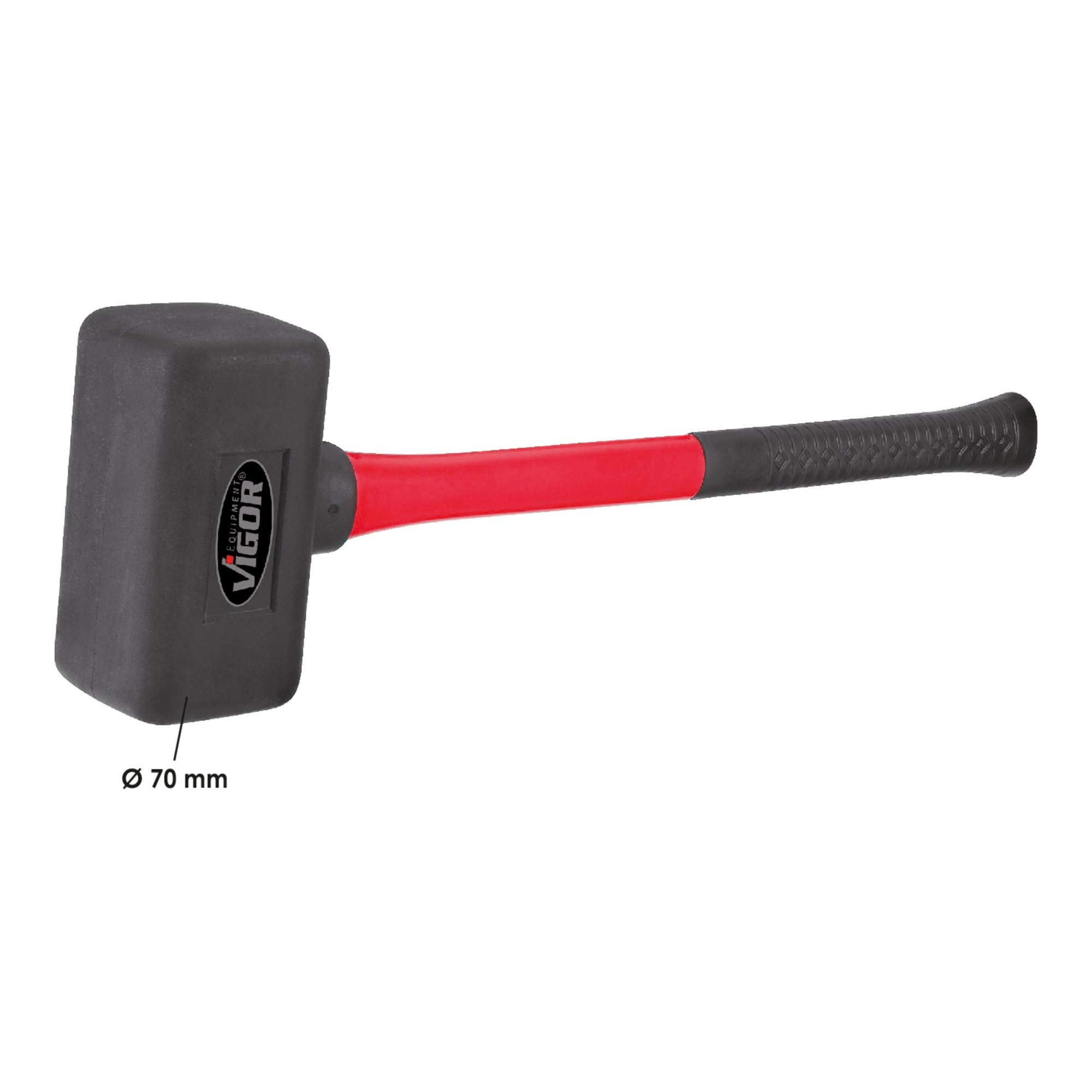 VIGOR V2235 Gummihammer 2,5 kg