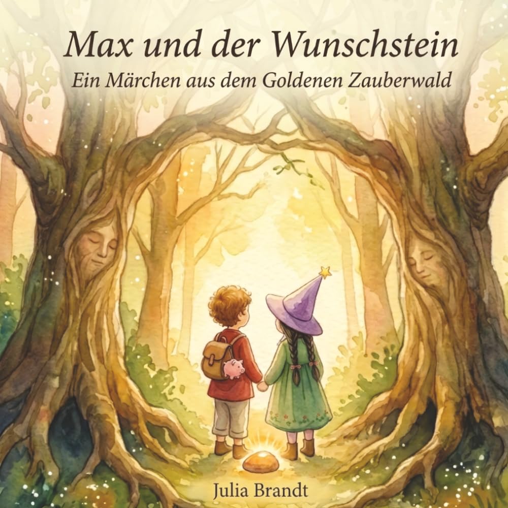 Max und der Wunschstein: Ein Märchen aus dem Goldenen Zauberwald (Max & Mia im Zauberwald)