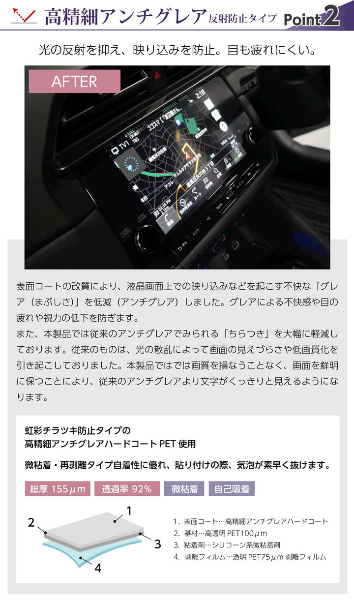 Amazon | 【axis-parts】ナビフィルム Nissan Connectナビゲーション