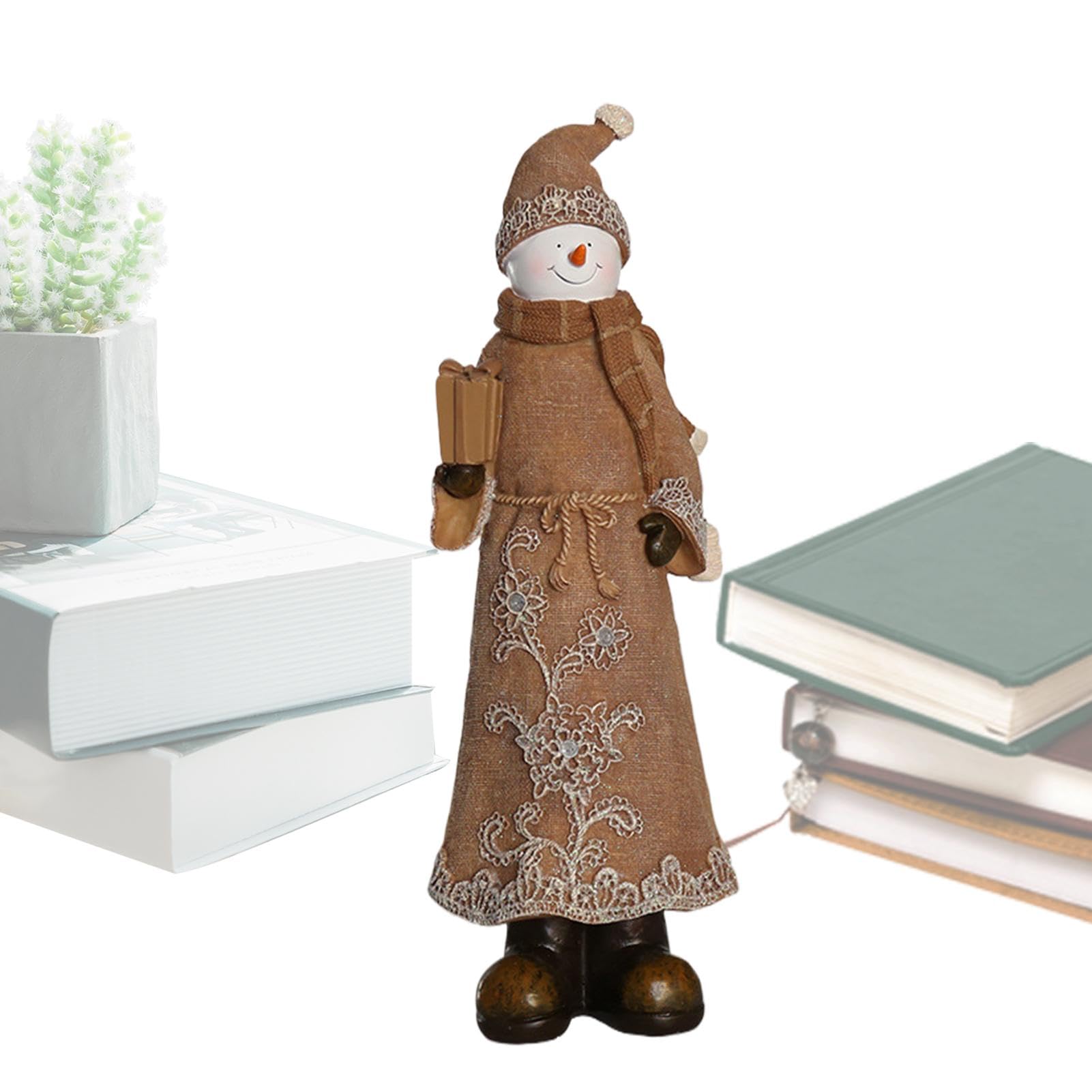 Figurines en résine du Père Noël durables pour remplacer les décos fragiles
