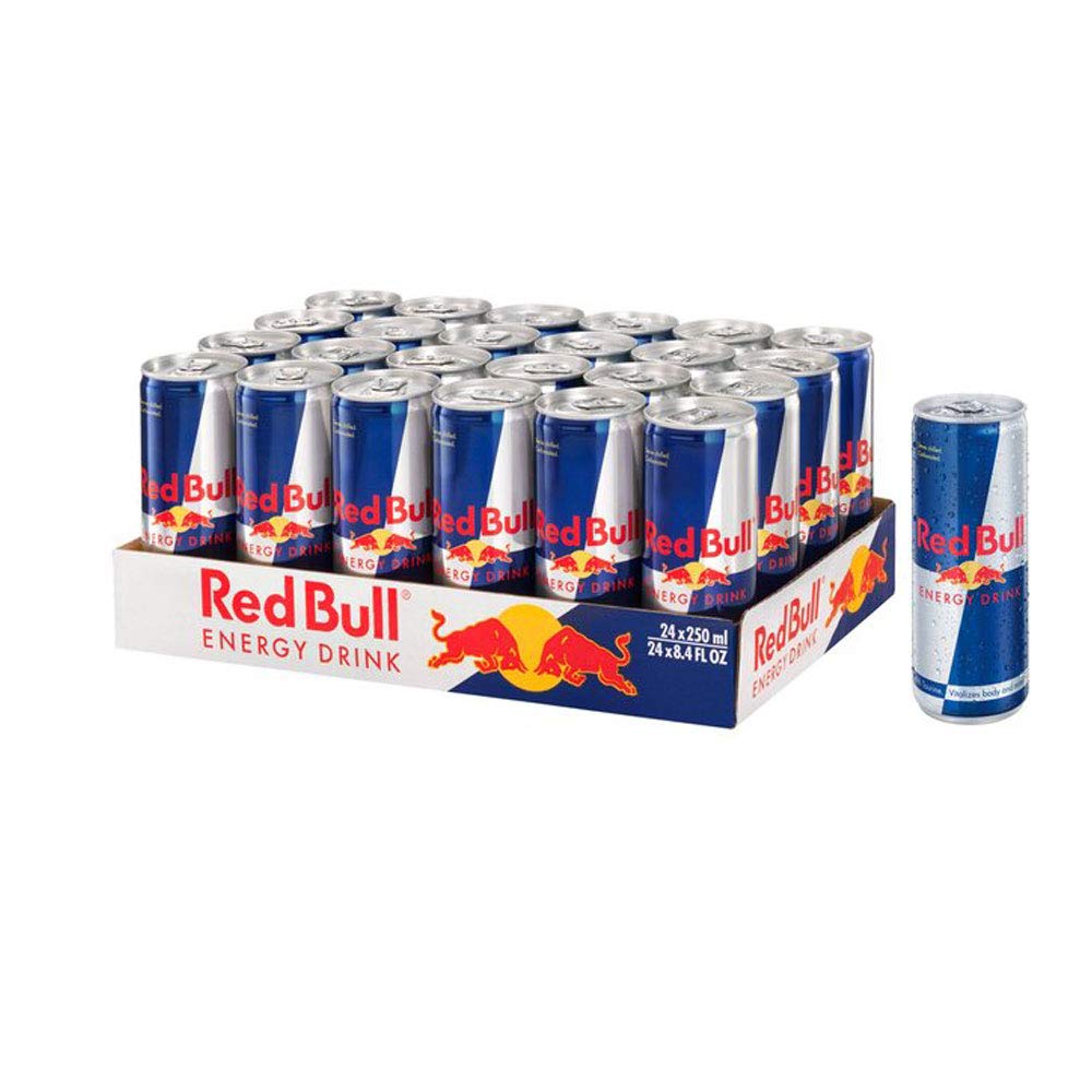 Buy Red Bull Sugar Free & Regular Drink Cans 24 x 250ml 1 or 2 Cases (1