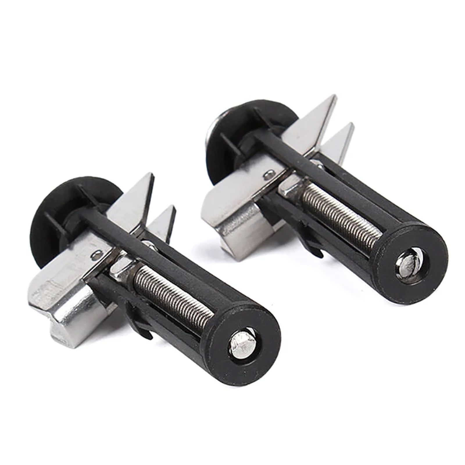 Universelles Toilettensitz-Schrauben-Set, 2 Sets, Metallschrauben, Ersatz-Befestigungszubehör