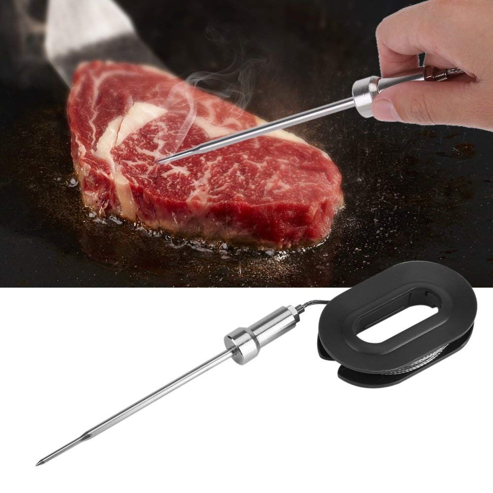 Smart BBQ Grillthermometer – verbesserte Edelstahlsonden sicher im Freien zu lassen Grill-Fleisch-Räucher – Fernalarm