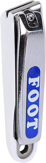 Kai Japan Foot Nail Clipper, White and Grey